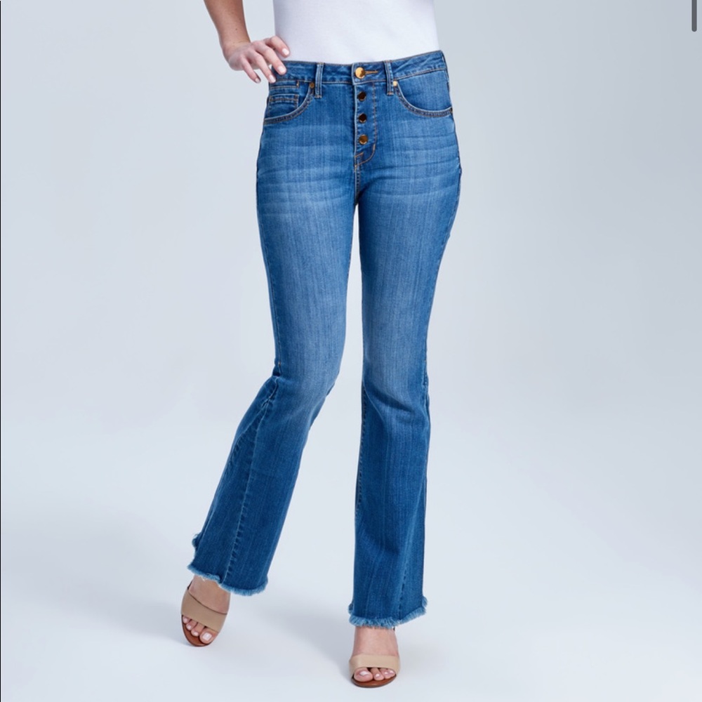 Ultra High Rise Flare Jeans - Picture 2 of 9